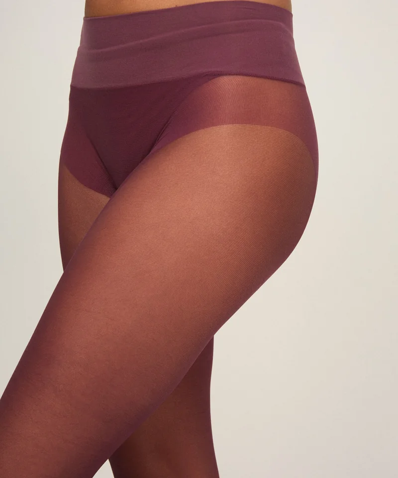 Tight 20 Denier Seamless Velvet Touch i lila