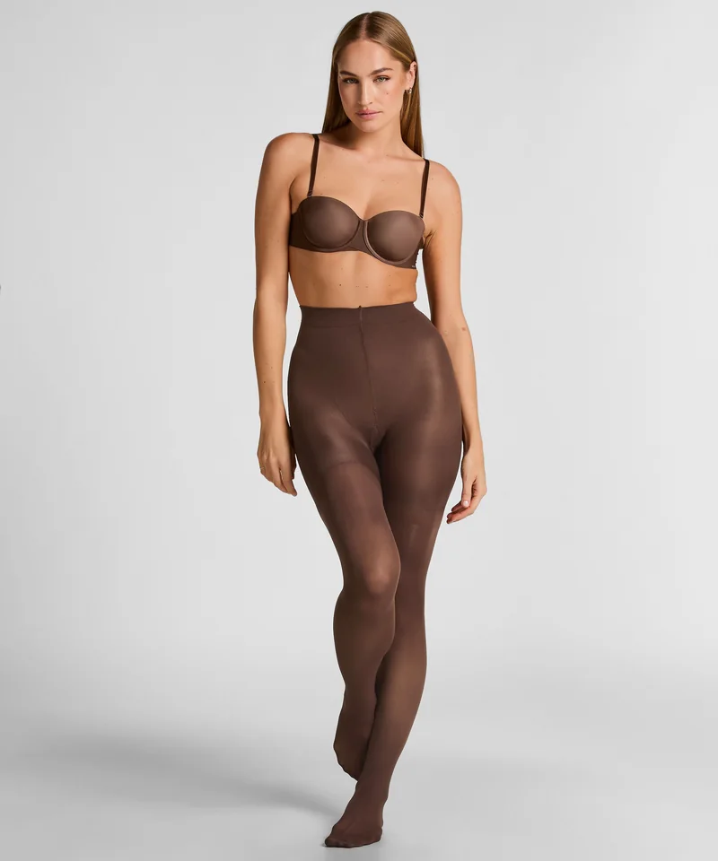 Strumpbyxor 40 Denier Total Lift och Shape i brunt