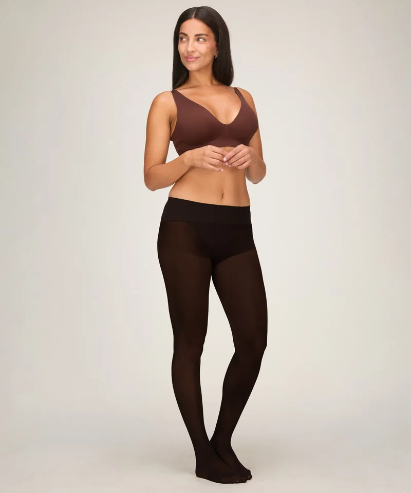 Strumpbyxor 40 Denier Velvet Touch i brunt