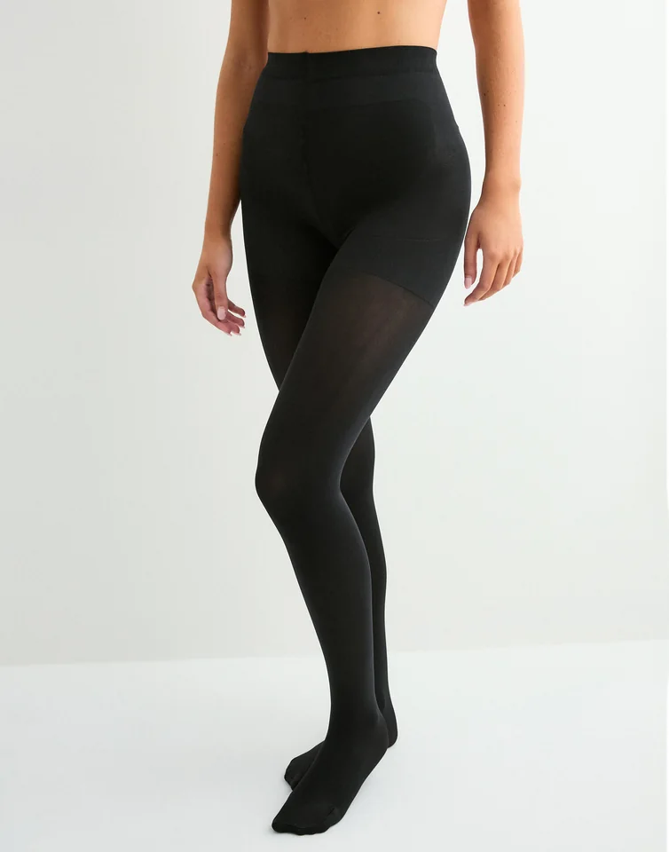 Pieces PCSHAPER 40 DEN TIGHTS NOOS i svart