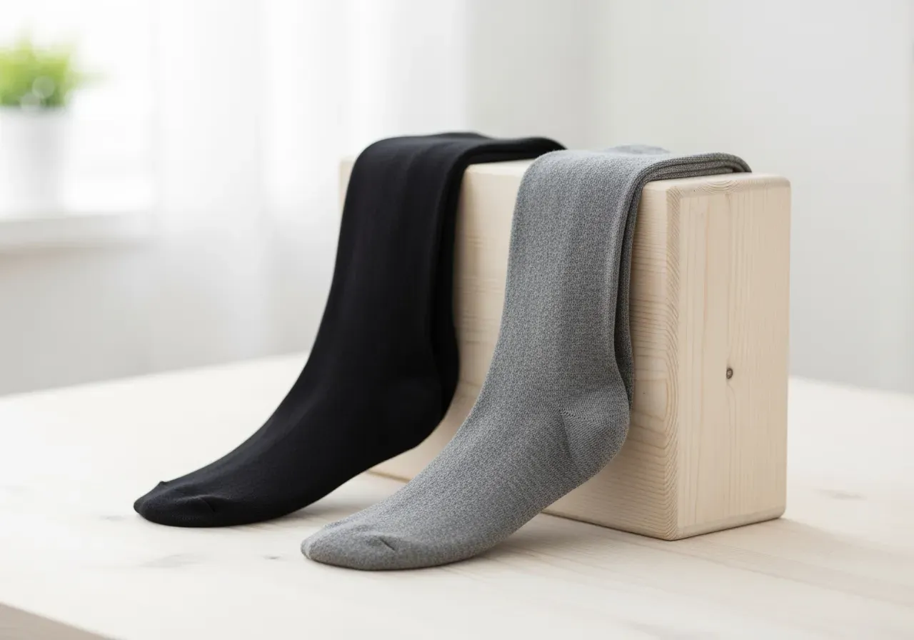 Antibakteriella knästrumpor 20 eller 40 den