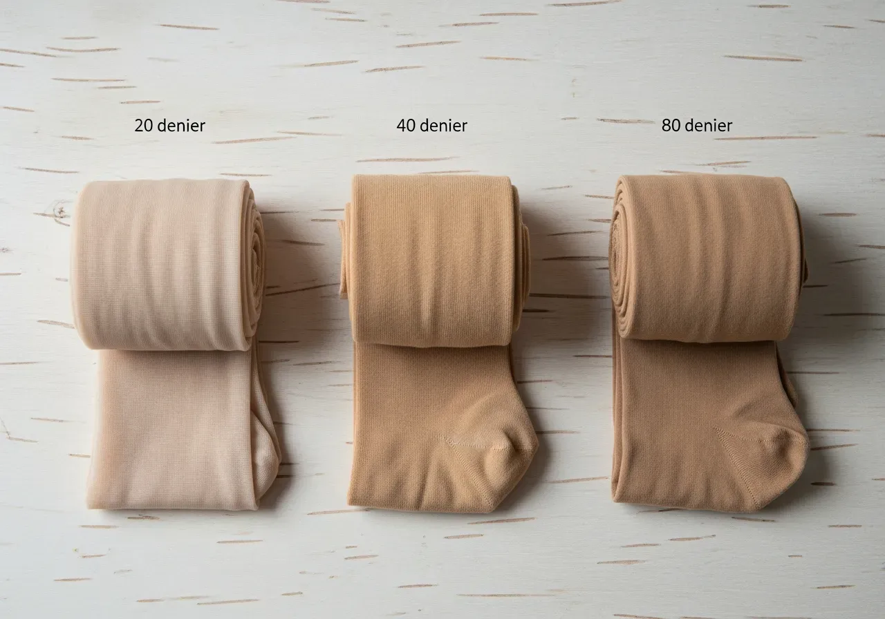 Hudtonade strumpbyxor 20 40 80 den