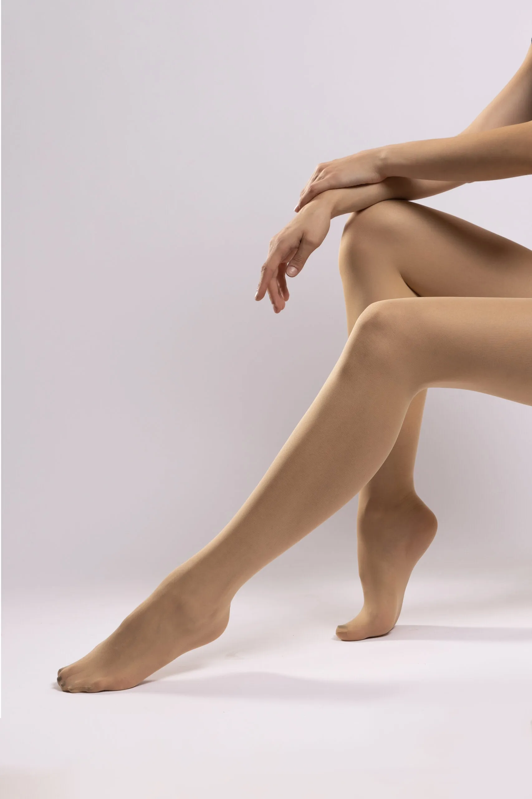 Biologiskt nedbrytbara strumpbyxor med Aloe Vera extrakt - Sand - 80, L/XL, Sand